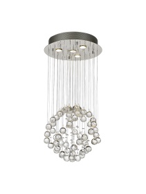 Colorado Crystal Ceiling Lights Diyas Spherical Crystal Fittings